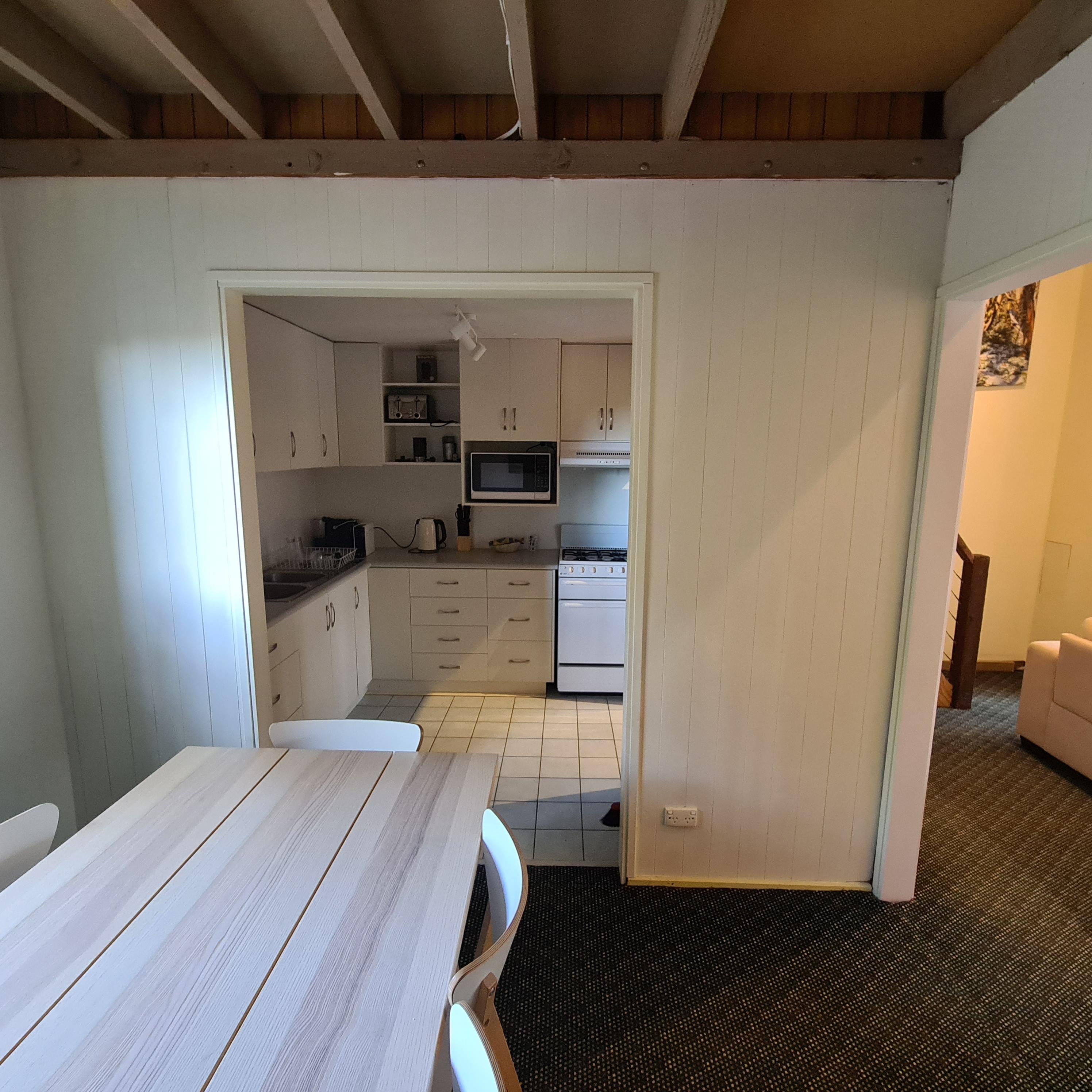 Fully equipped kitchen